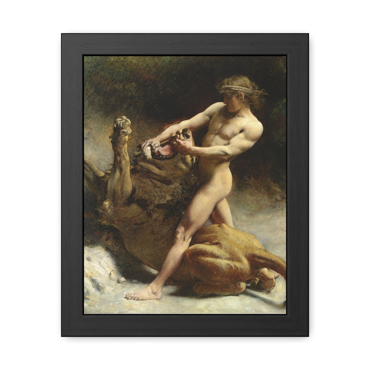 Samson's Youth - Framed Print