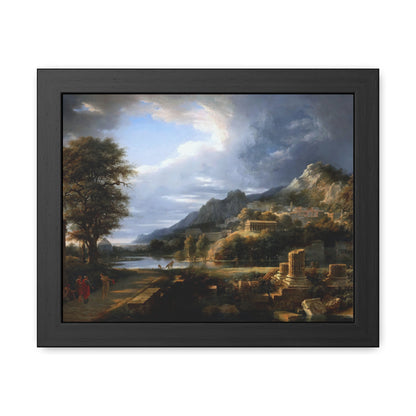 The Ancient City of Agregento - Framed Print