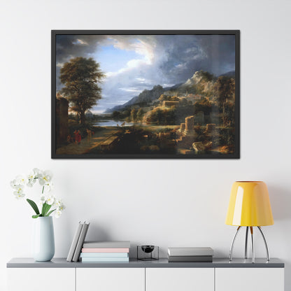 The Ancient City of Agregento - Framed Print