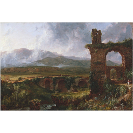 A View near Tivoli - Canvas Wrap