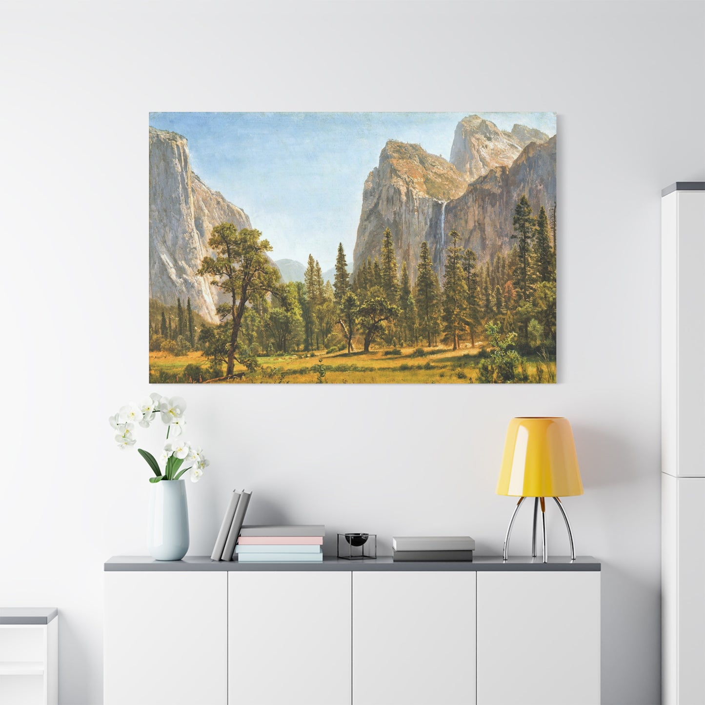 Bridal Veil Falls, Yosemite Valley, California - Canvas Wrap