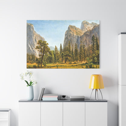 Bridal Veil Falls, Yosemite Valley, California - Canvas Wrap