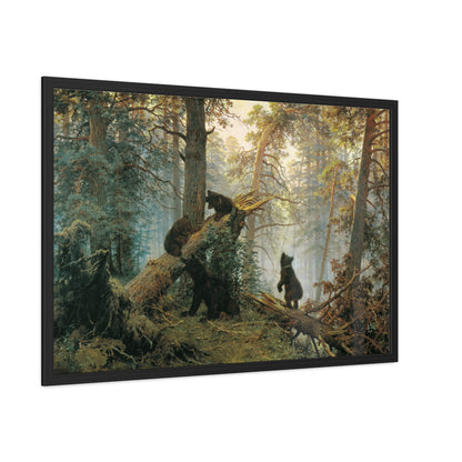 Morning in a Pine Forest - Framed Print