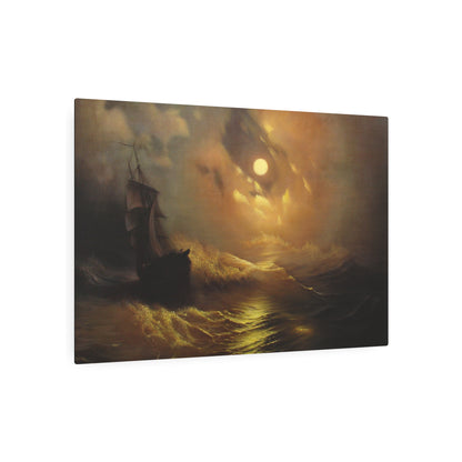 Ship at Sea - Metal Print