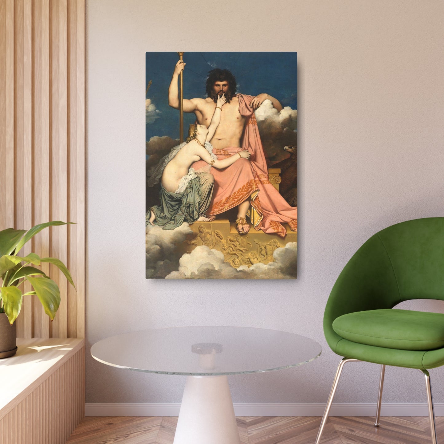 Jupiter and Thetis - Metal Print