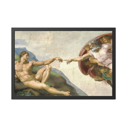 The Creation of Adam - Framed Print