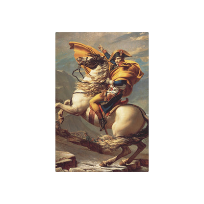 Napoleon Crossing the Alps - Metal Print