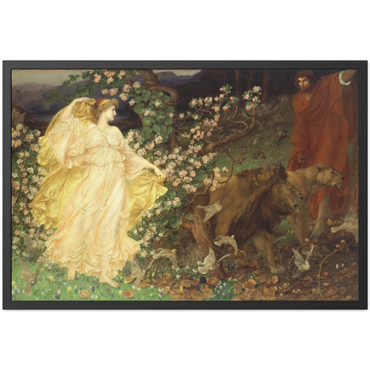 Venus and Anchises - Framed Print