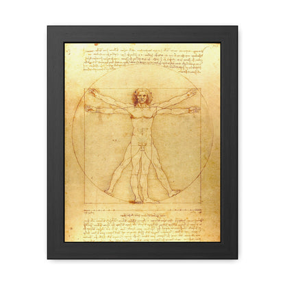 Vitruvian Man - Framed Print