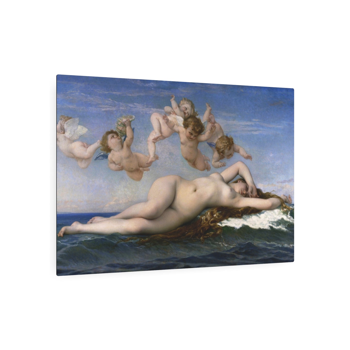 The Birth of Venus (Cabanel) - Metal Print