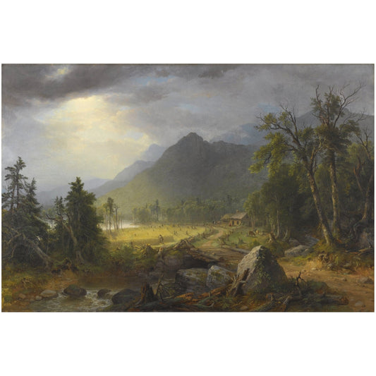 The First Harvest in the Wilderness - Canvas Wrap