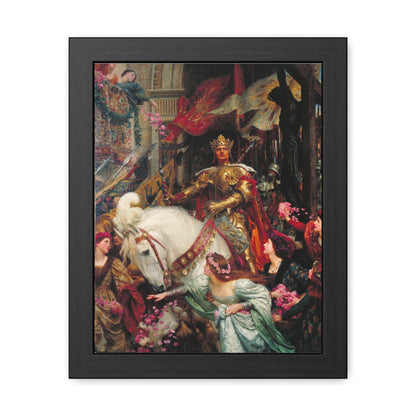 The Two Crowns - Framed Print