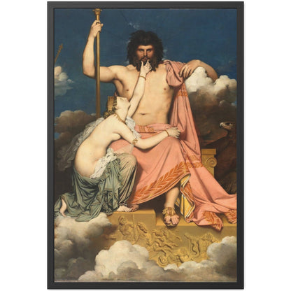 Jupiter and Thetis - Framed Print