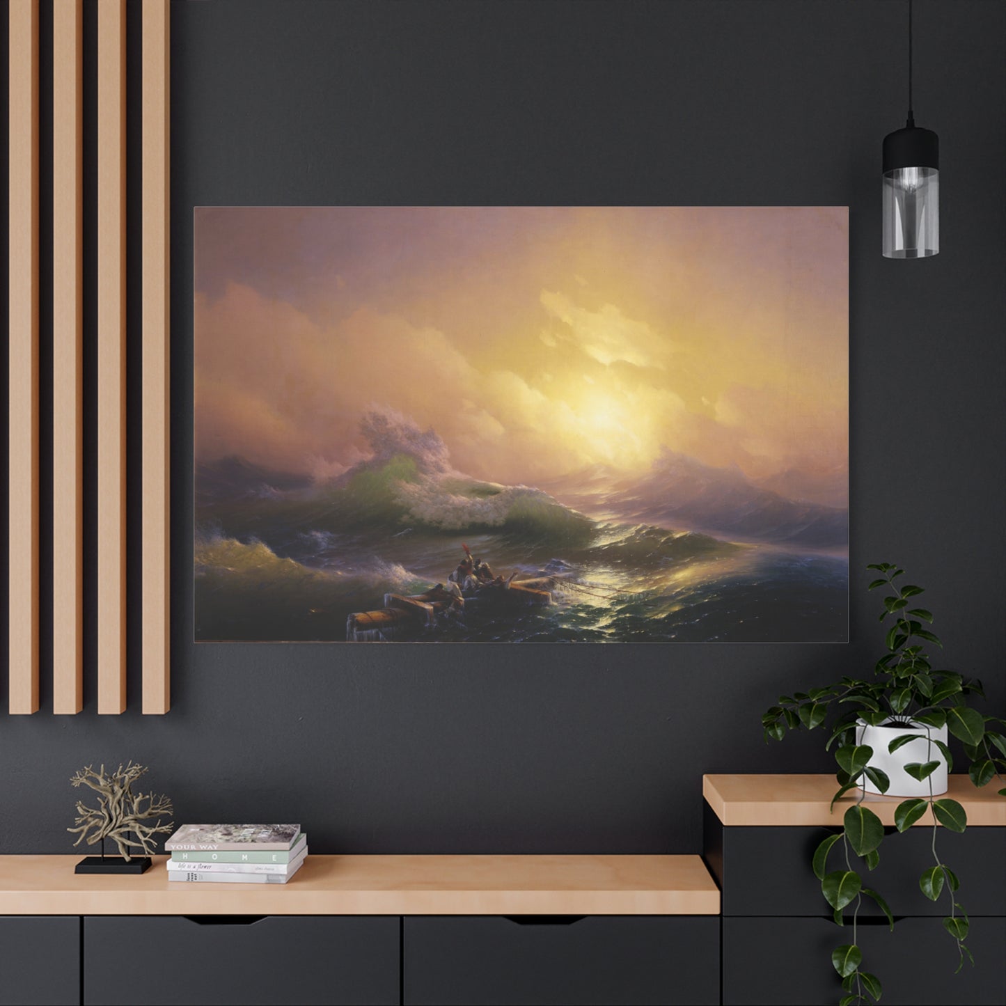 The Ninth Wave - Canvas Wrap