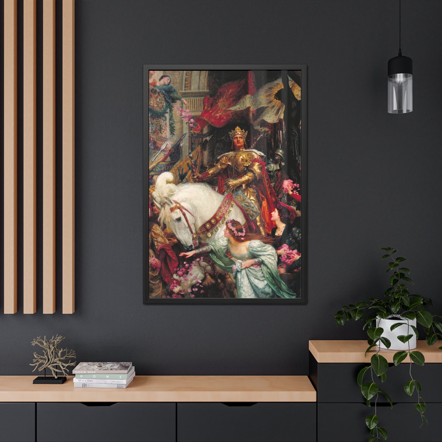 The Two Crowns - Framed Print