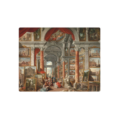 Picture Gallery with Views of Modern Rome - Metal Print