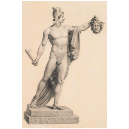 Perseus Triumphant - Metal Print