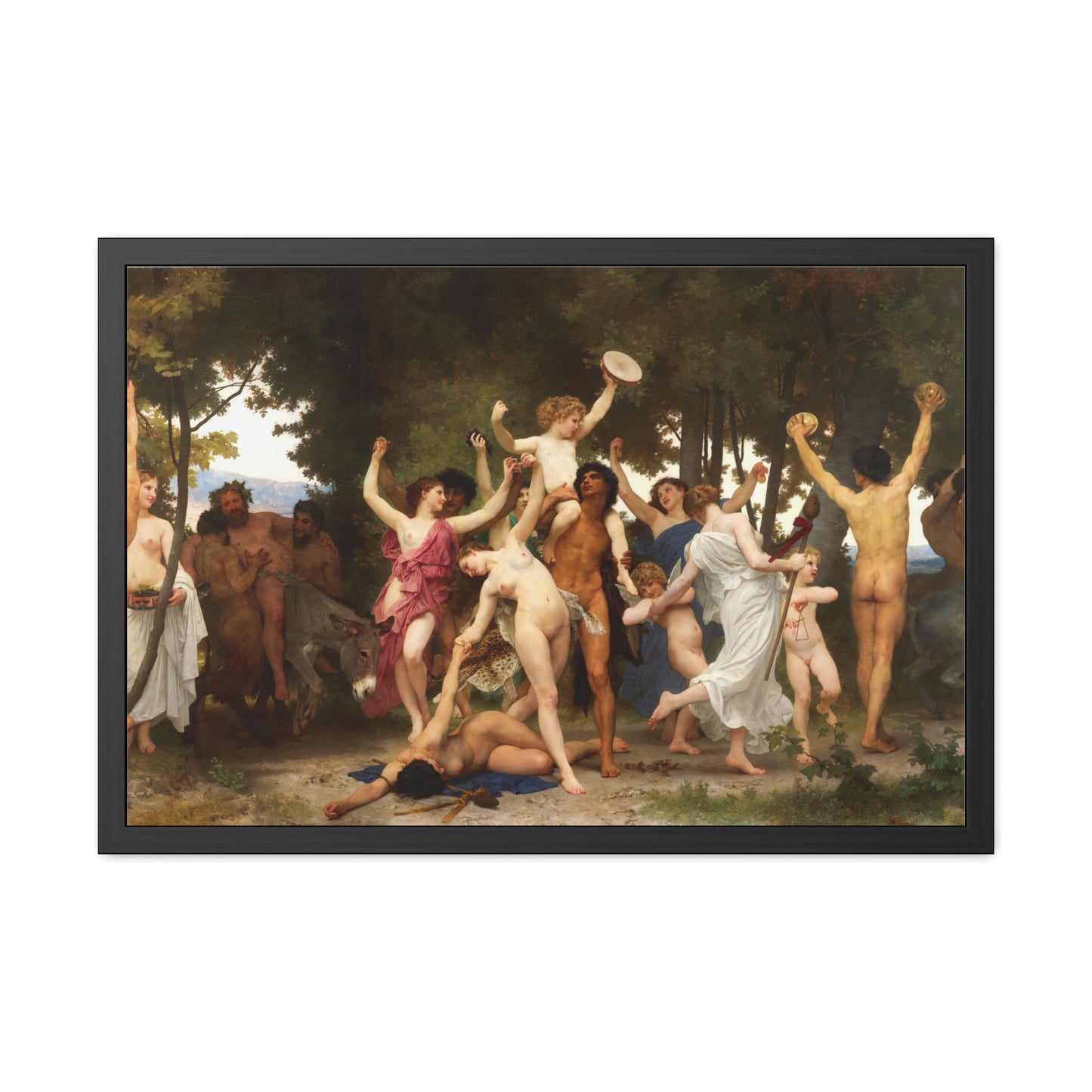 The Youth of Bacchus - Framed Print