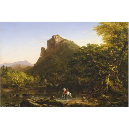 The Mountain Ford - Canvas Wrap