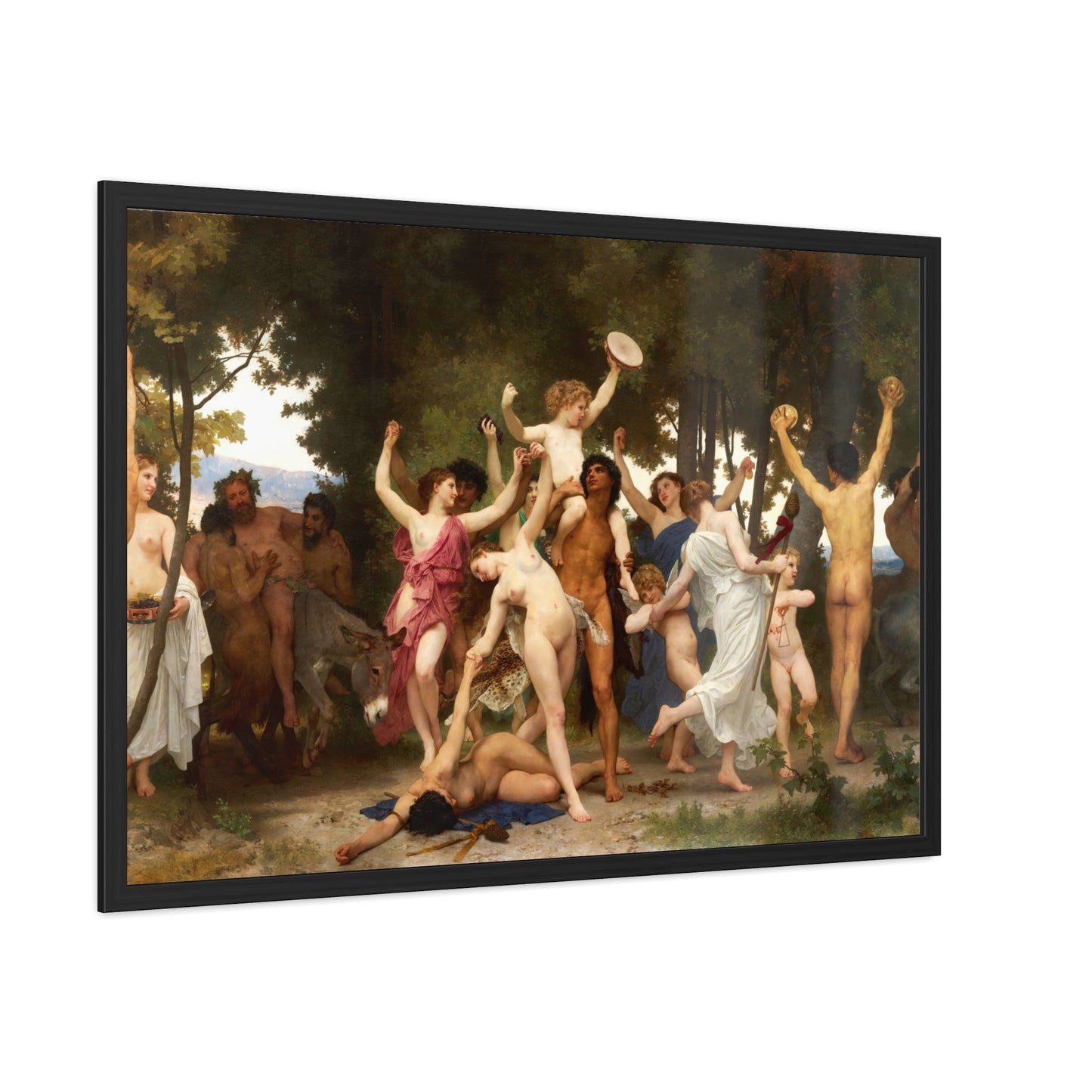 The Youth of Bacchus - Framed Print