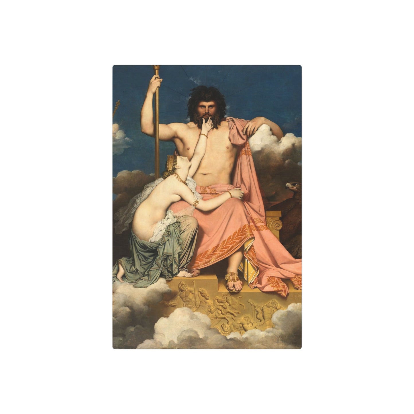 Jupiter and Thetis - Metal Print