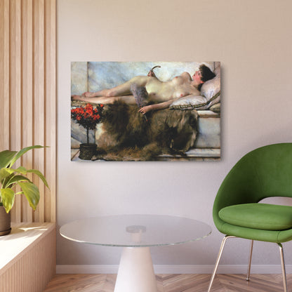 In the Tepidarium - Metal Print