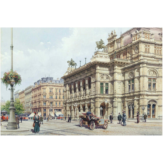 Vienna, Opernring - Canvas Wrap