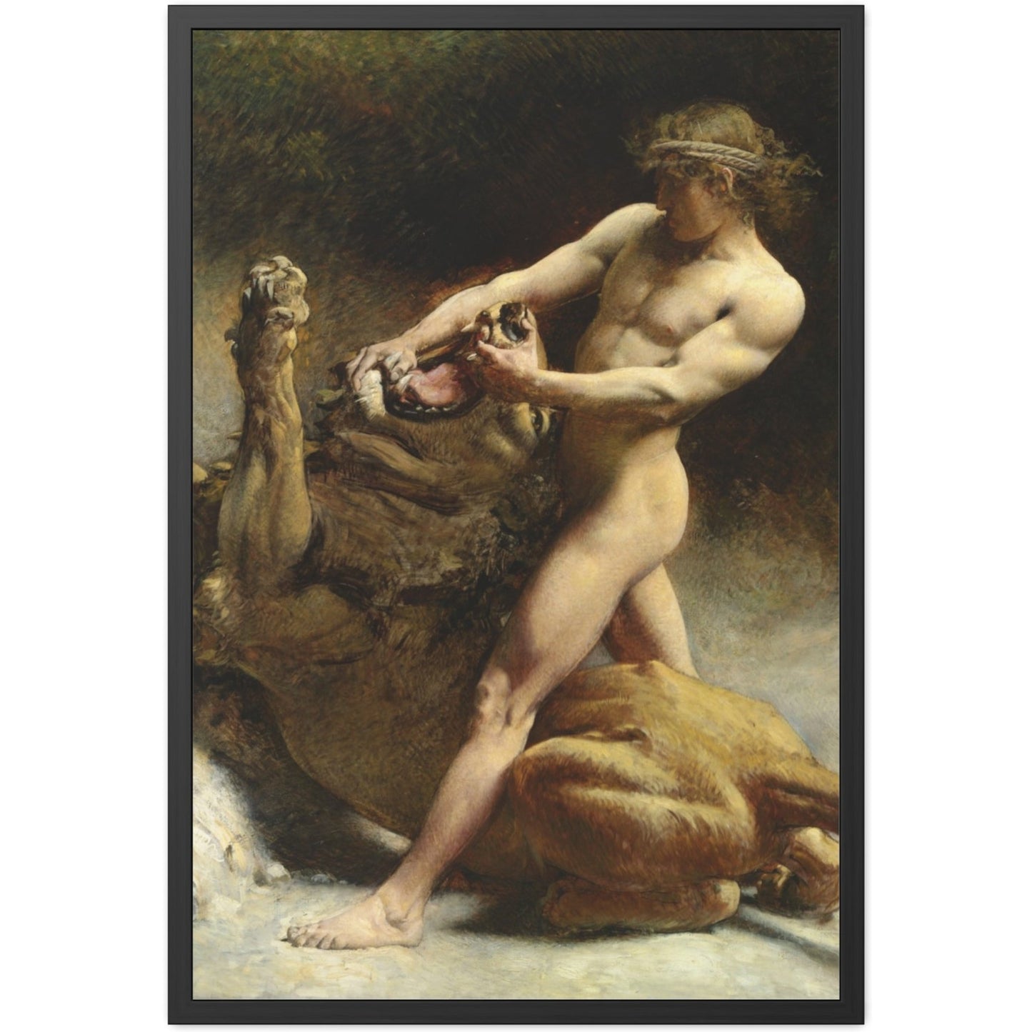 Samson's Youth - Framed Print