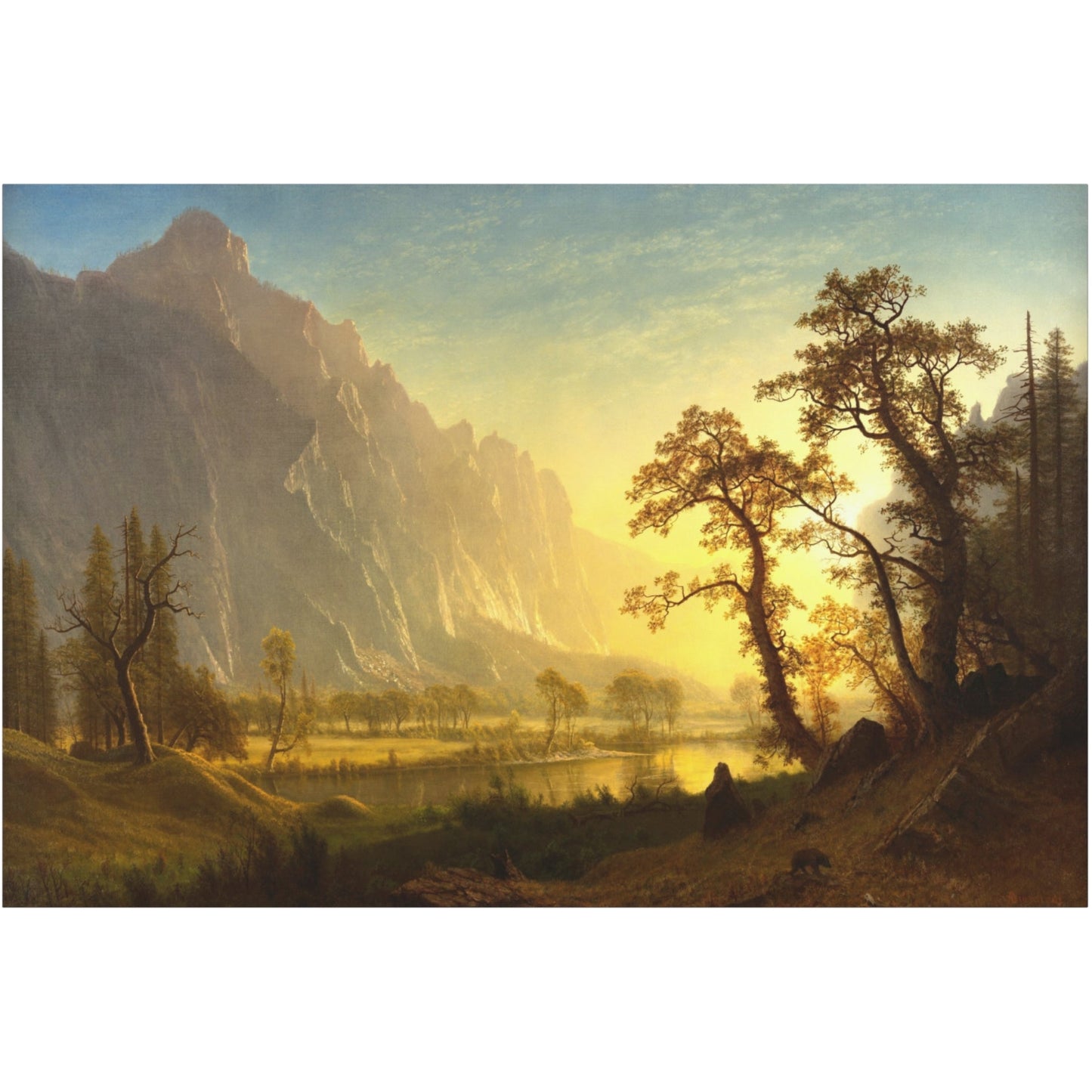 Sunrise, Yosemite Valley - Canvas Wrap