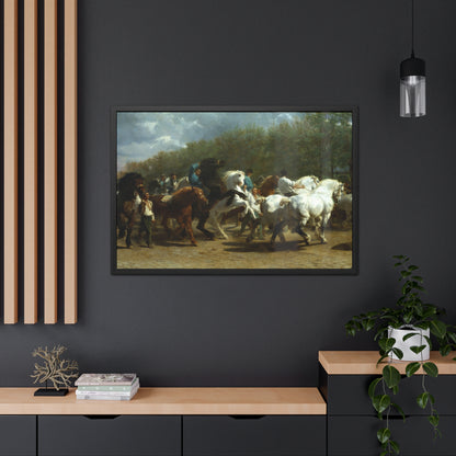 The Horse Fair - Framed Print