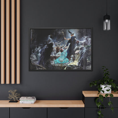 Souls on the Banks of the Acheron - Framed Print