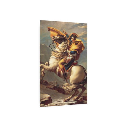 Napoleon Crossing the Alps - Metal Print