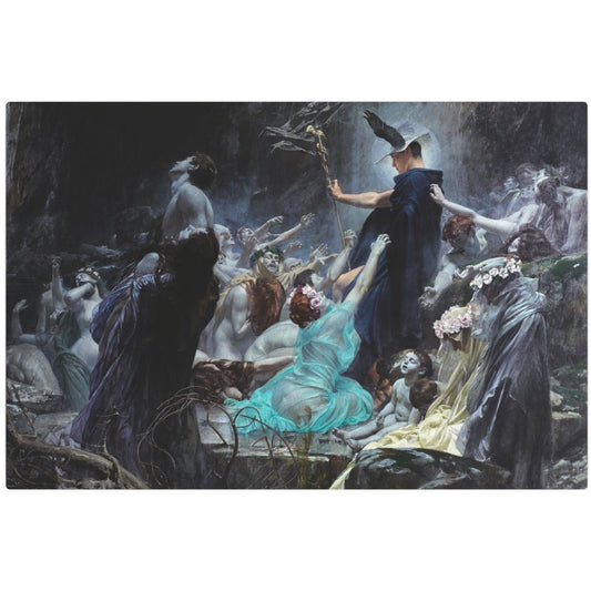 Souls on the Banks of the Acheron - Metal Print