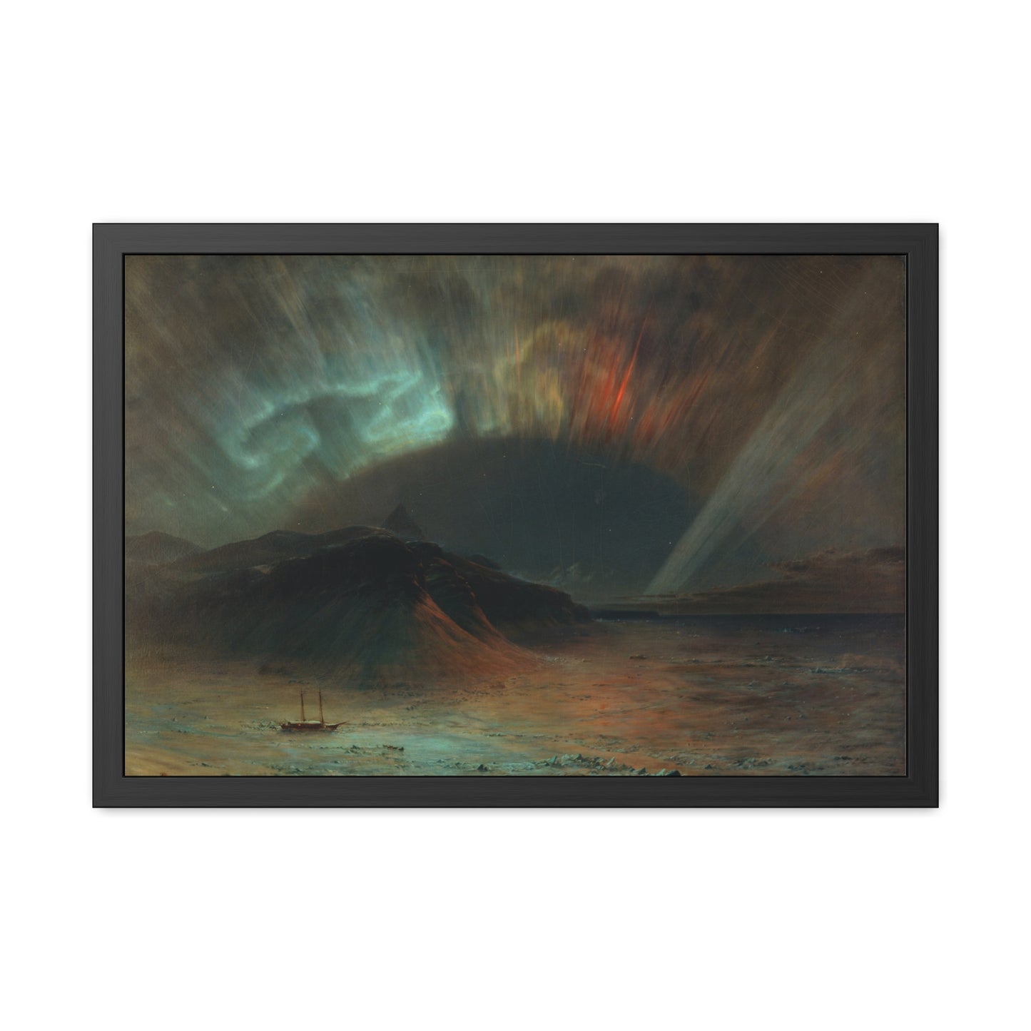 Aurora Borealis - Framed Print