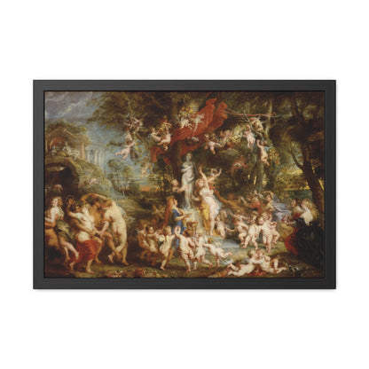 The Feast of Venus - Framed Print