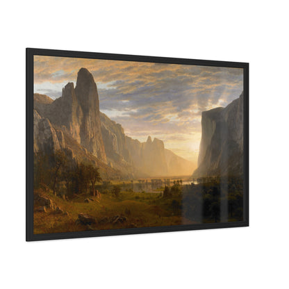 Looking Down Yosemite Valley - Framed Print