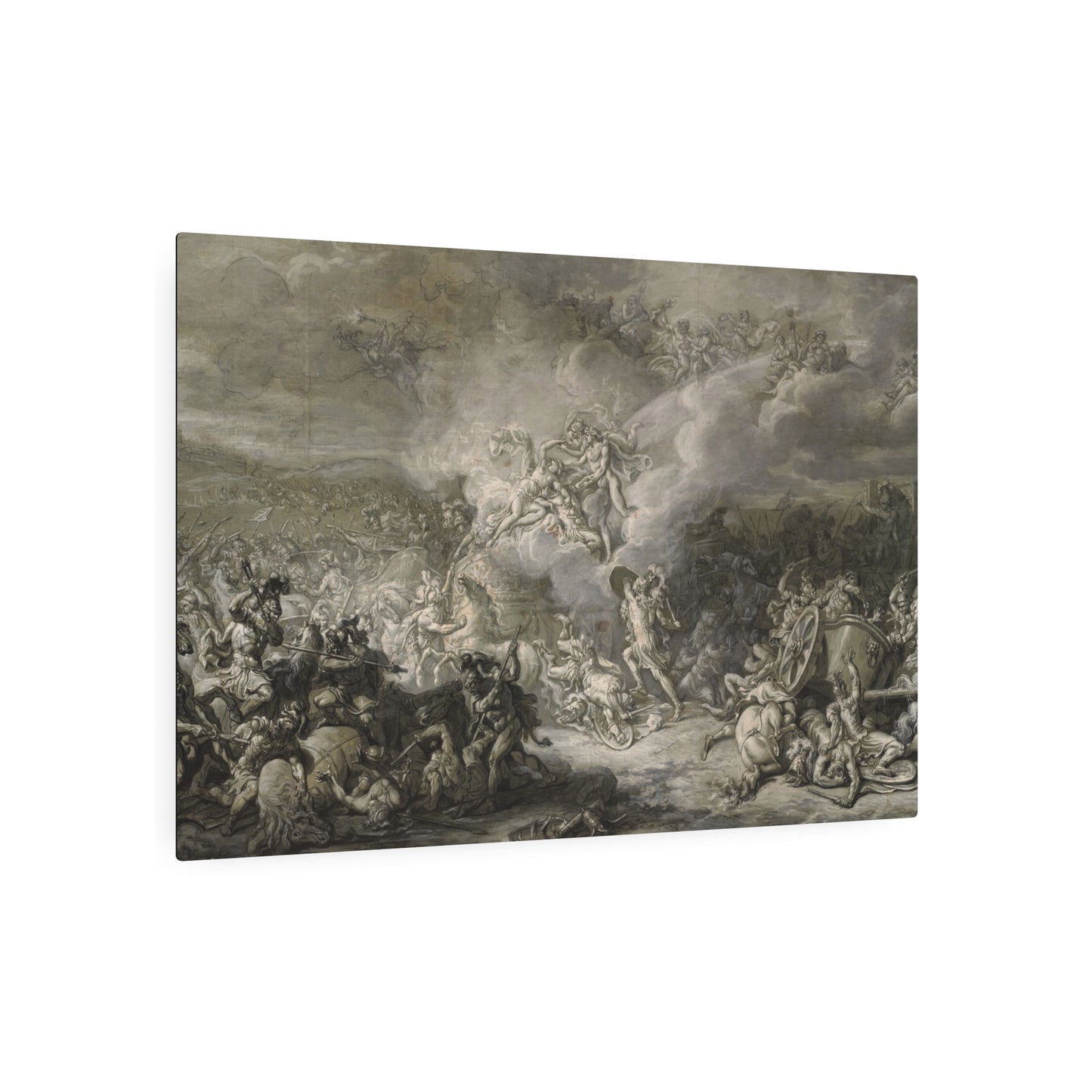 The Combat of Diomedes - Metal Print