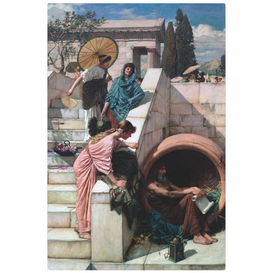 Diogenes - Metal Print