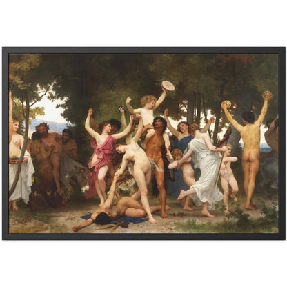 The Youth of Bacchus - Framed Print