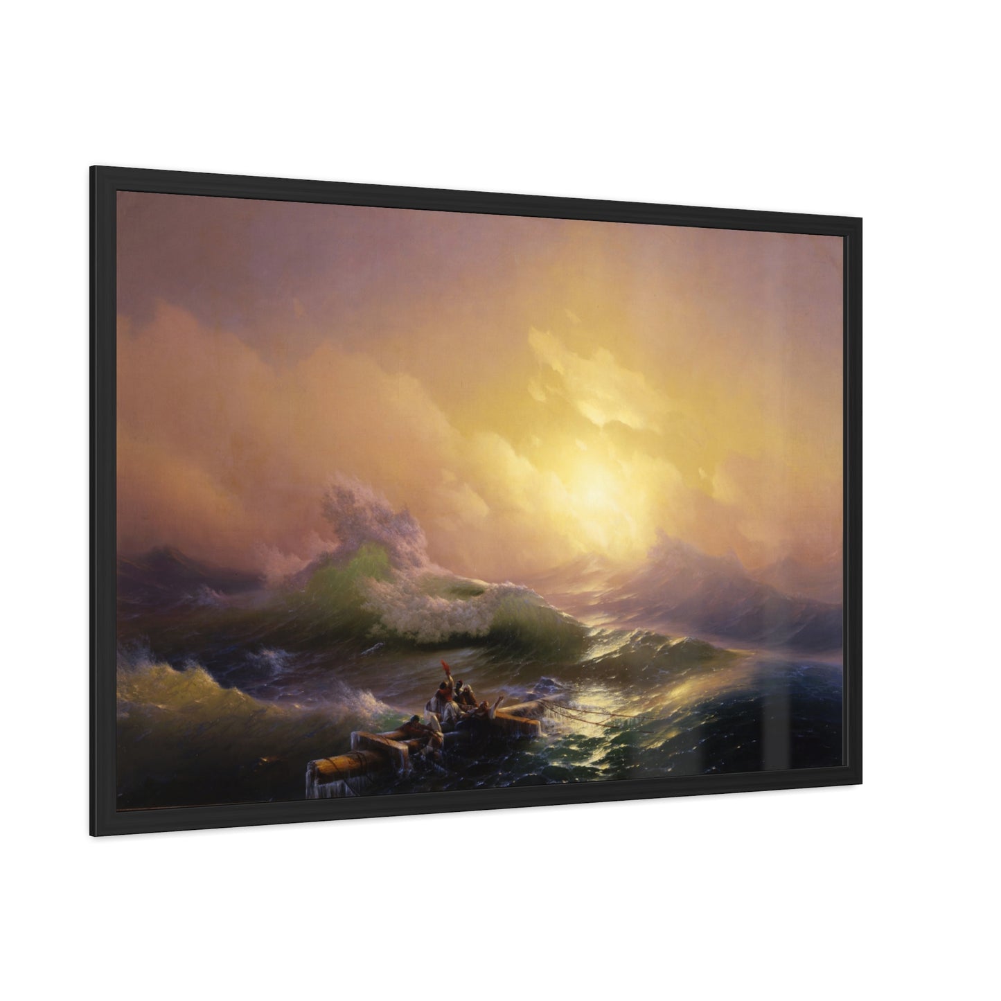 The Ninth Wave - Framed Print