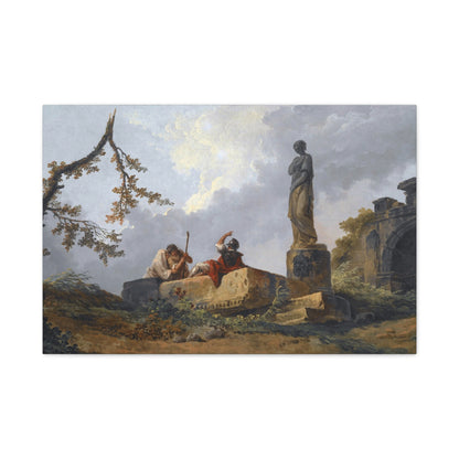 The Statue - Canvas Wrap