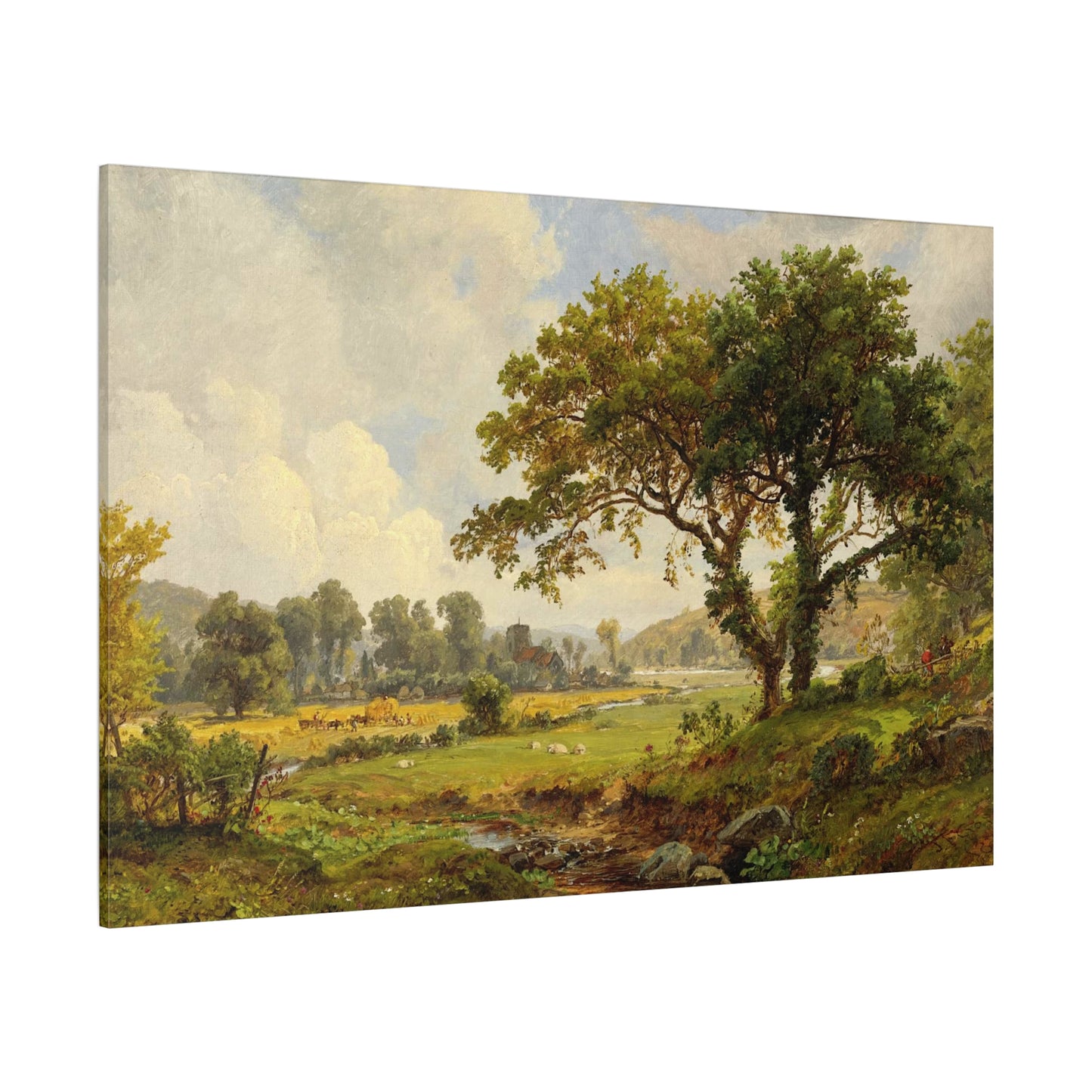 Haying Time - Canvas Wrap