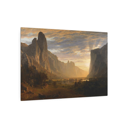 Looking Down Yosemite Valley - Metal Print