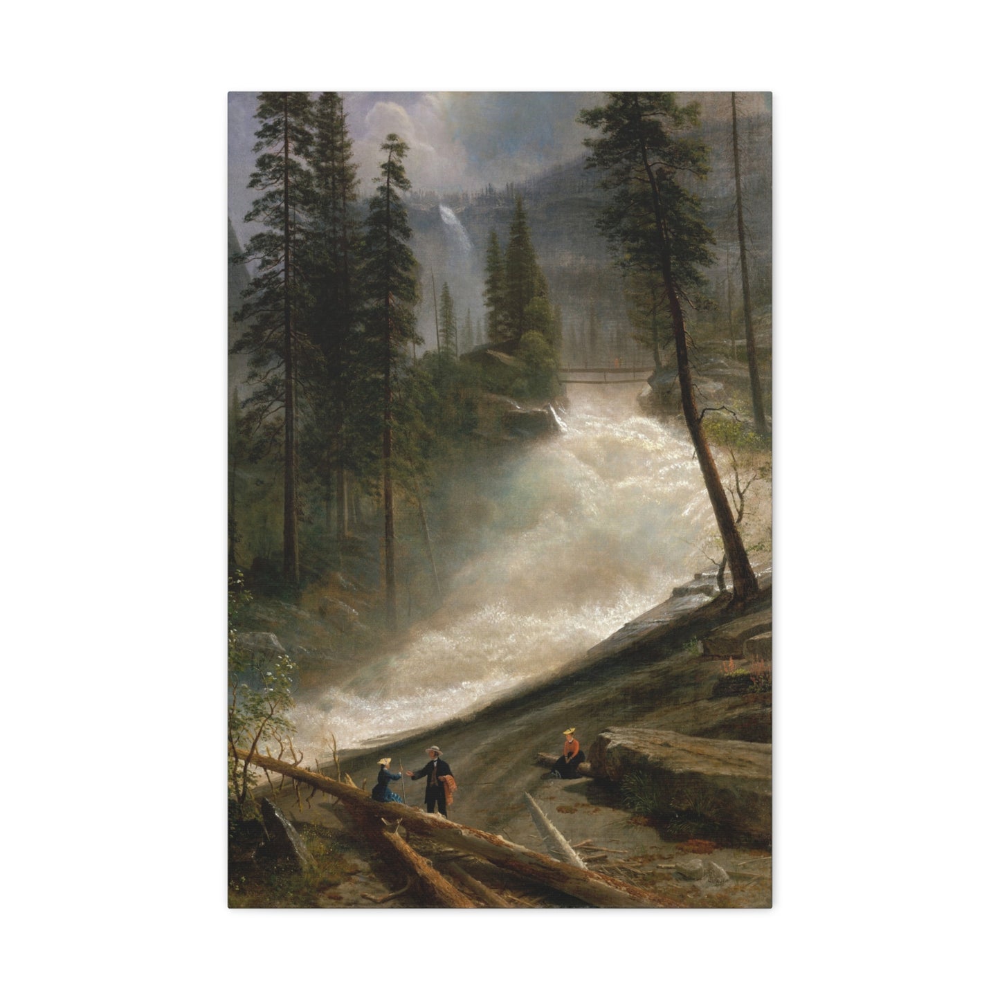 Nevada Falls, Yosemite - Canvas Wrap