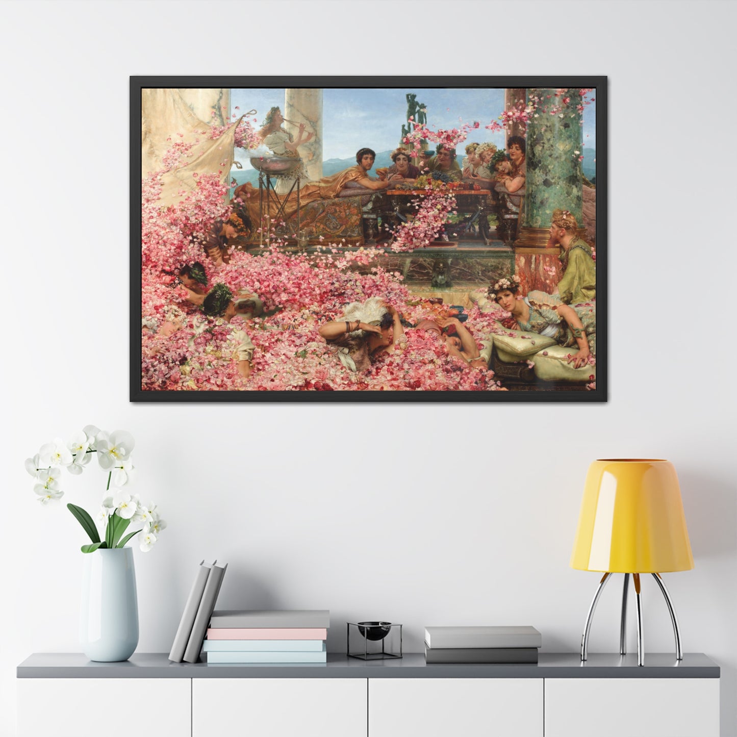 The Roses of Heliogabalus - Framed Print