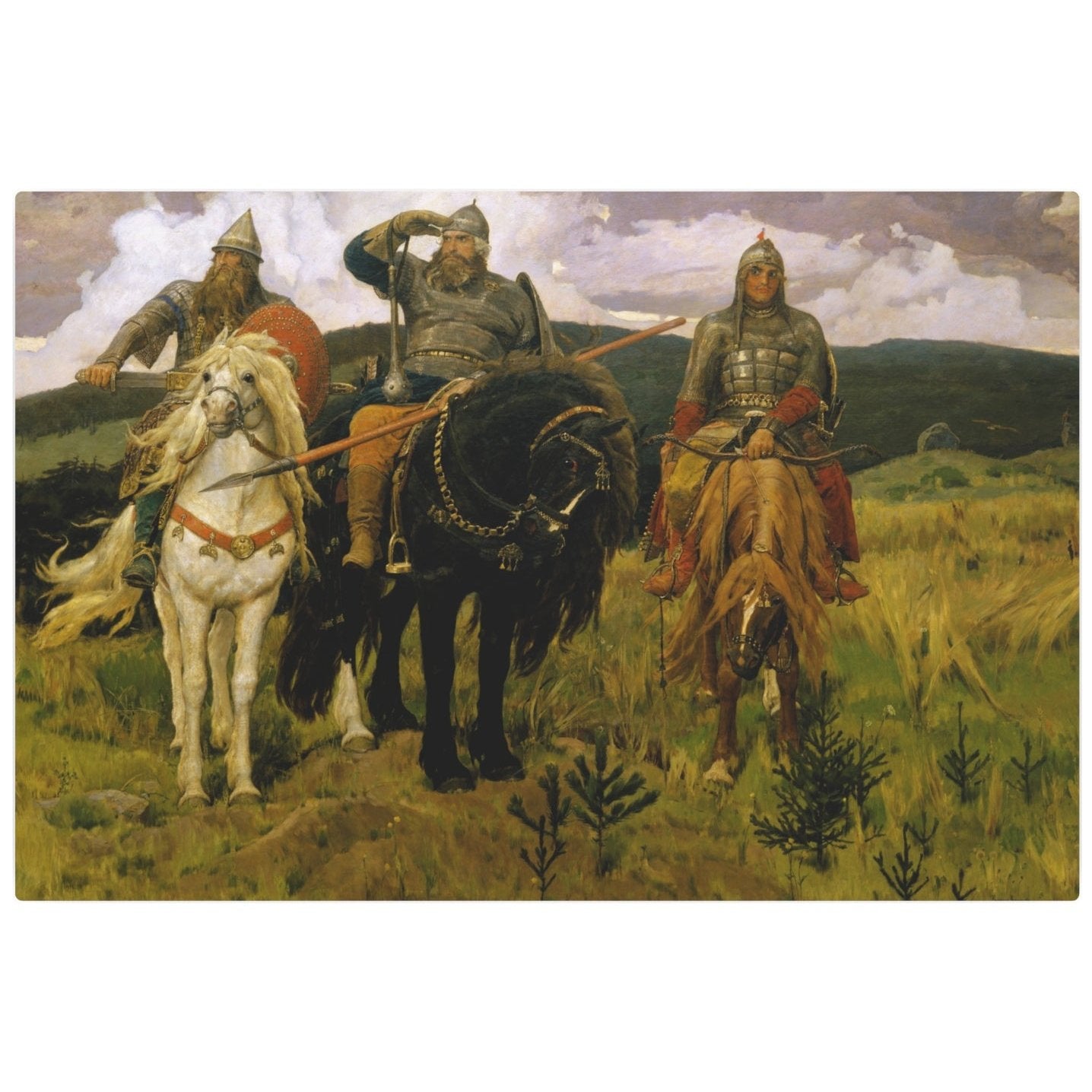 Bogatyri - Metal Print