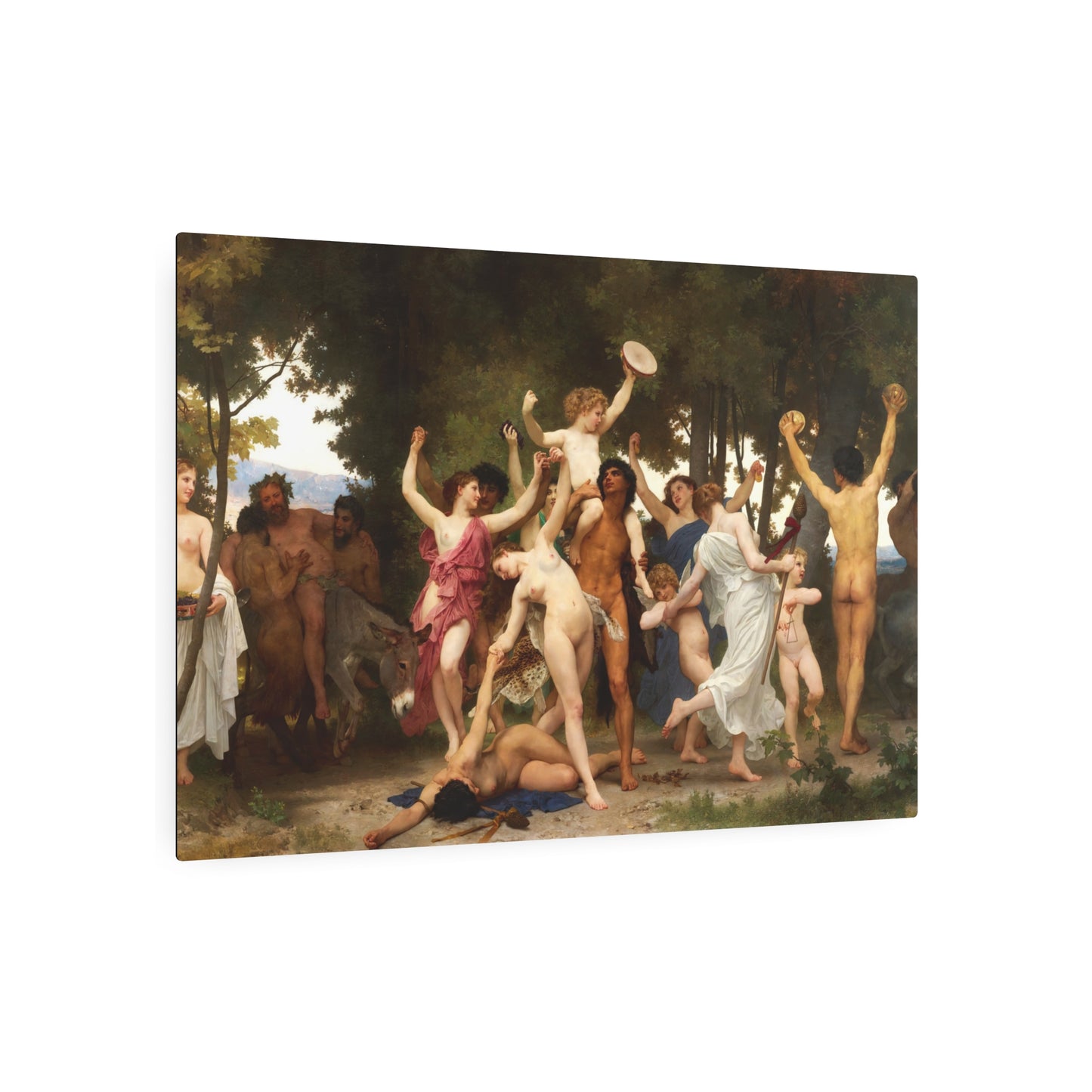 The Youth of Bacchus - Metal Print