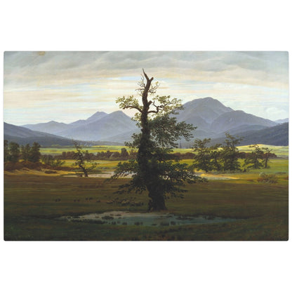 The Lone Tree - Metal Print