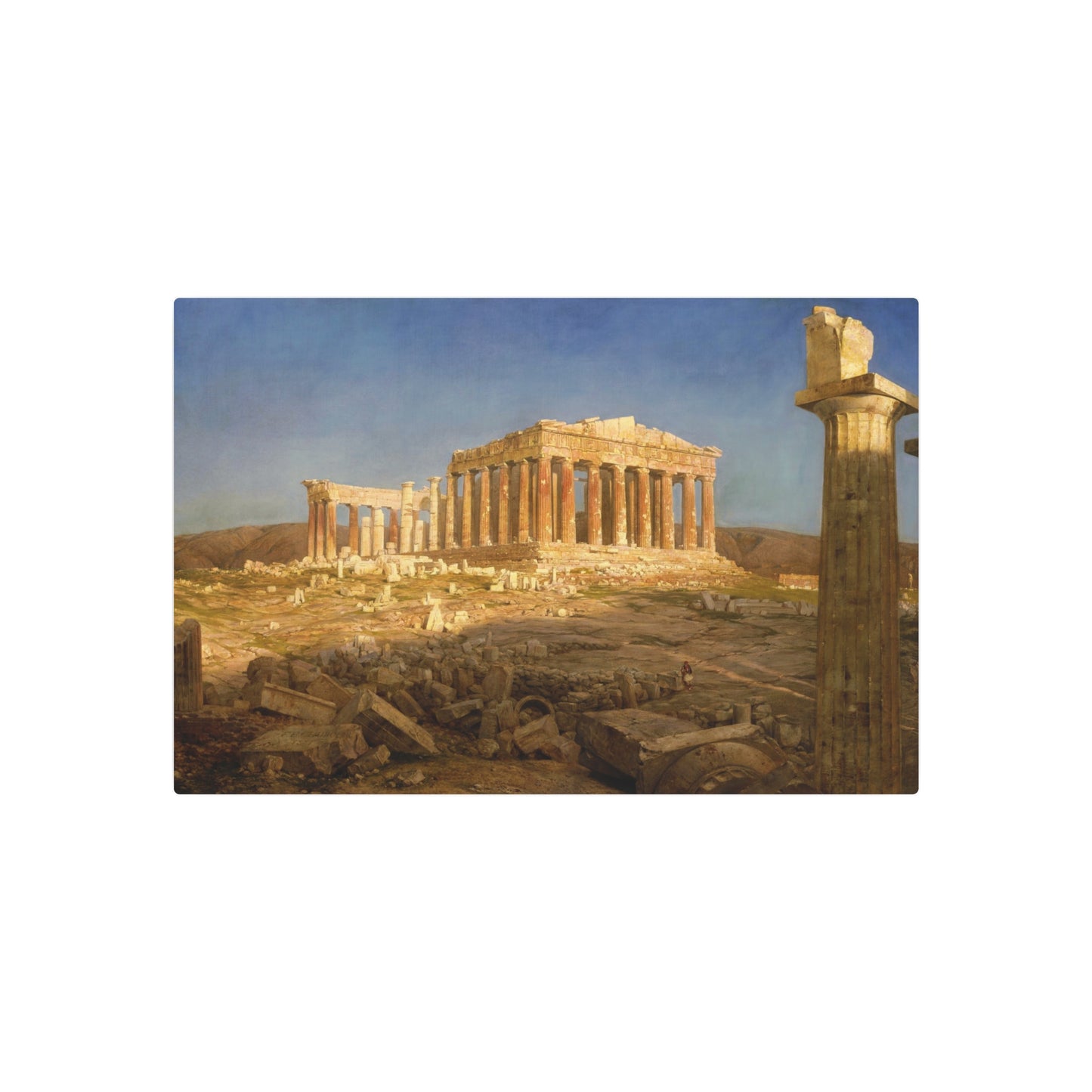 The Parthenon - Metal Print