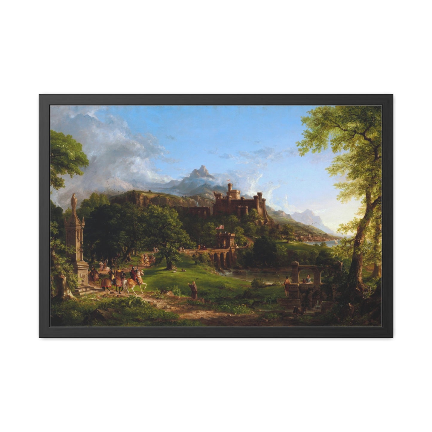 The Departure - Framed Print